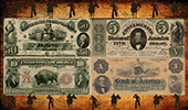 Hình ảnh minh họa Đạo luật đúc tiền năm 1792, đạo luật này xác định đồng đô la Mỹ là đơn vị tiền tệ chính thức của quốc gia.